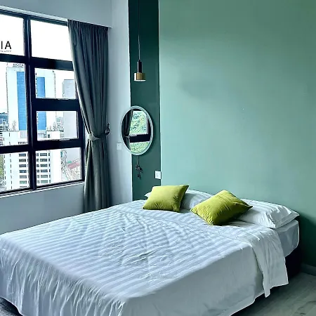 Jesselton Quay Kk Sea View Or City View By Lovia Kota Kinabalu Bagian luar foto